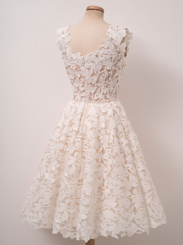 white grad dress