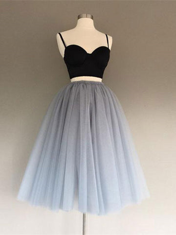 gray graduation dress