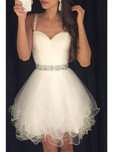 white mini dresses for graduation