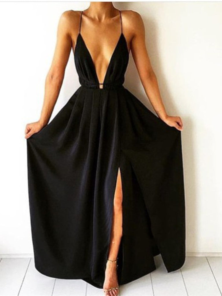 backless cocktail dress