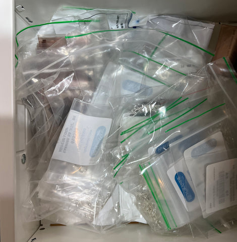 Drawer full of chaos -baggies and total disoranization