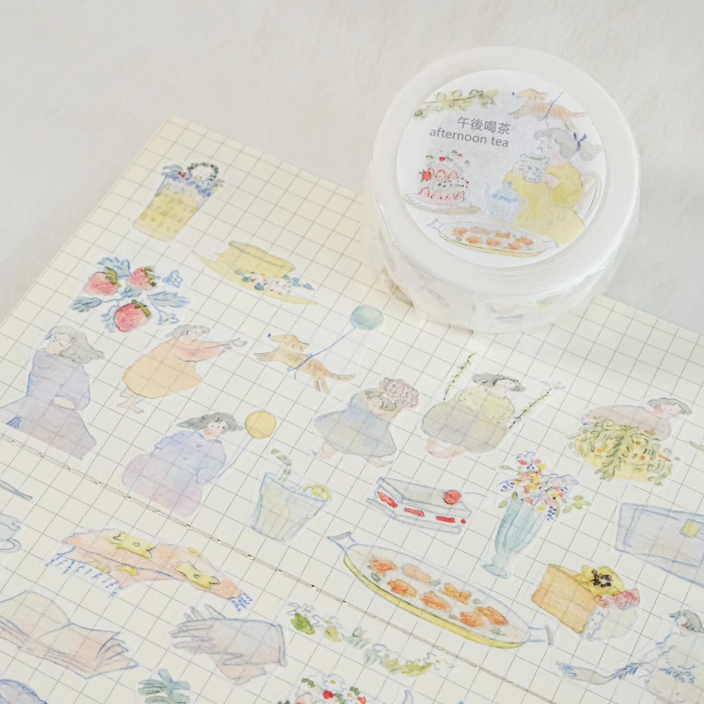 Washi Tape - Dressing Corner, Japanese Washi Tape, Cute Girls Illustration,  BuJo - Shop dodolulu Washi Tape - Pinkoi