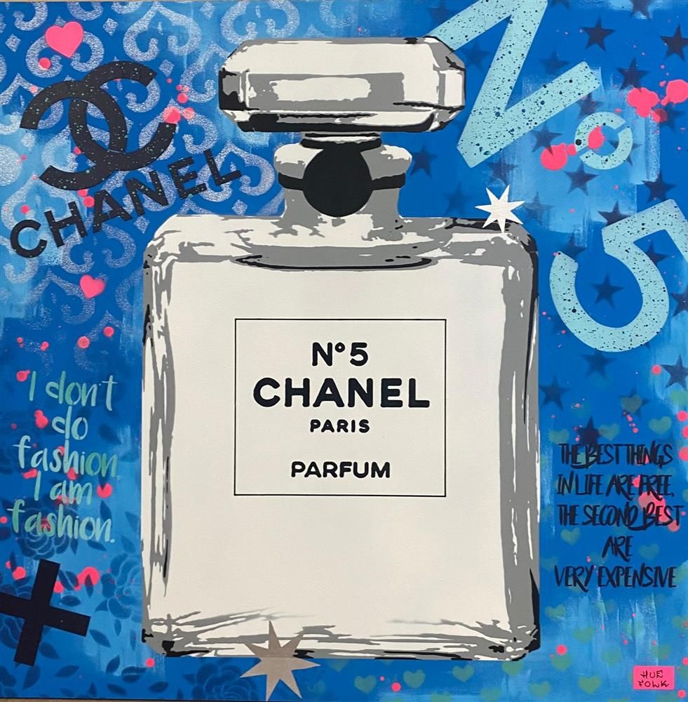 Coco Chanel Pop Art Art Urban Shabby Perfume Paris Fashion Funky Picture  St Bam  eBay