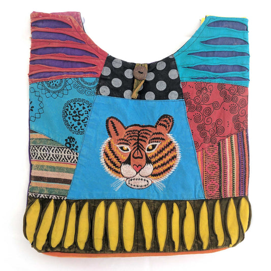 Buy Crochet work Bag  Crochet Rainbow Jhola Bag – Atrangi Gifting