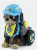 Paw Patrol character is a brown dog with a blue hat and wheels