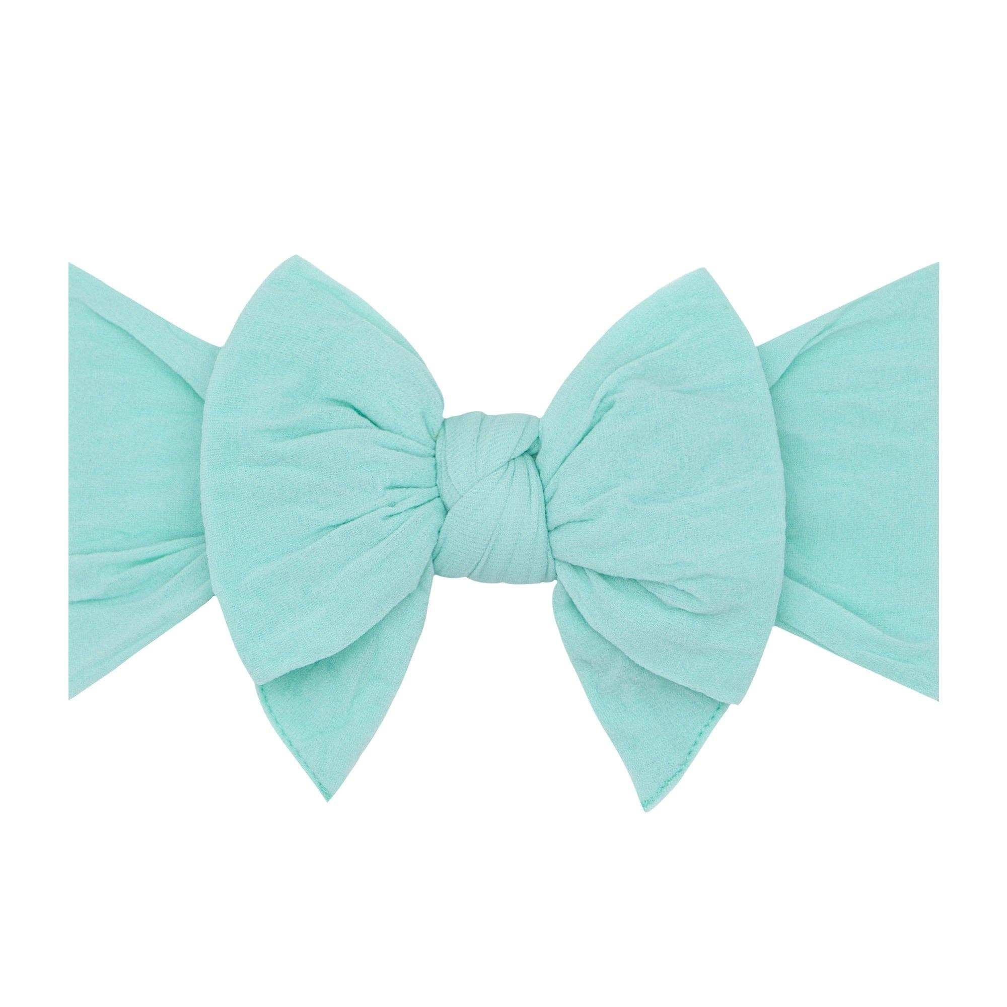 Baby Bling Bows | Dang Enormous Bow Headband ~ Seafoam | Mom's Milk ...