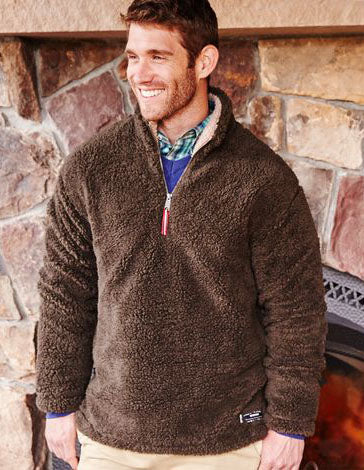 Appalachian Pile Pullover 1/4 Zip by Southern Marsh