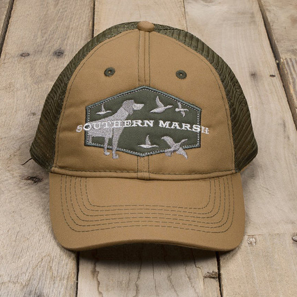 southern marsh trucker hat