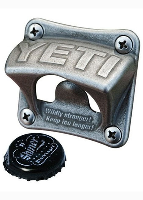 Stainless Steel Wall Mounted Bottle Opener by YETI