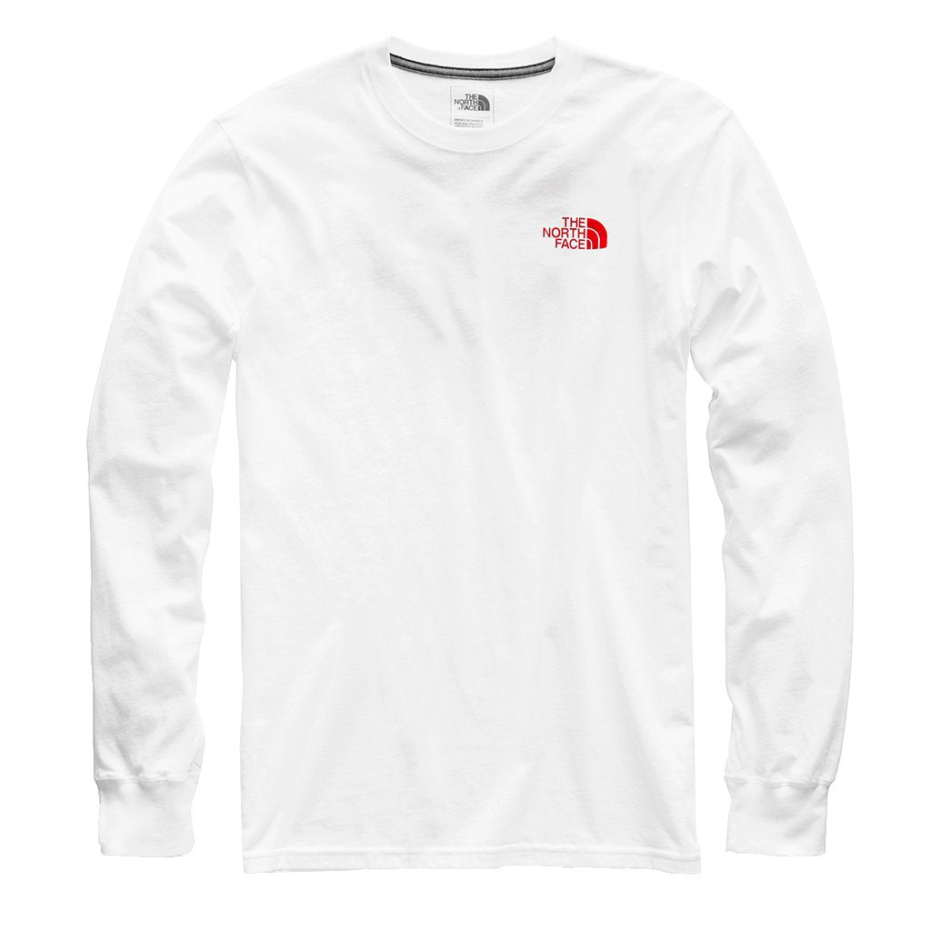 north face men's long sleeve shirt