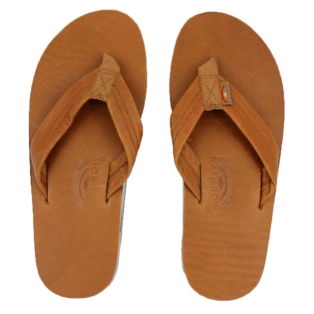 Rainbow Sandals Classic Leather Double Layer Arch Sandal in Tan with ...
