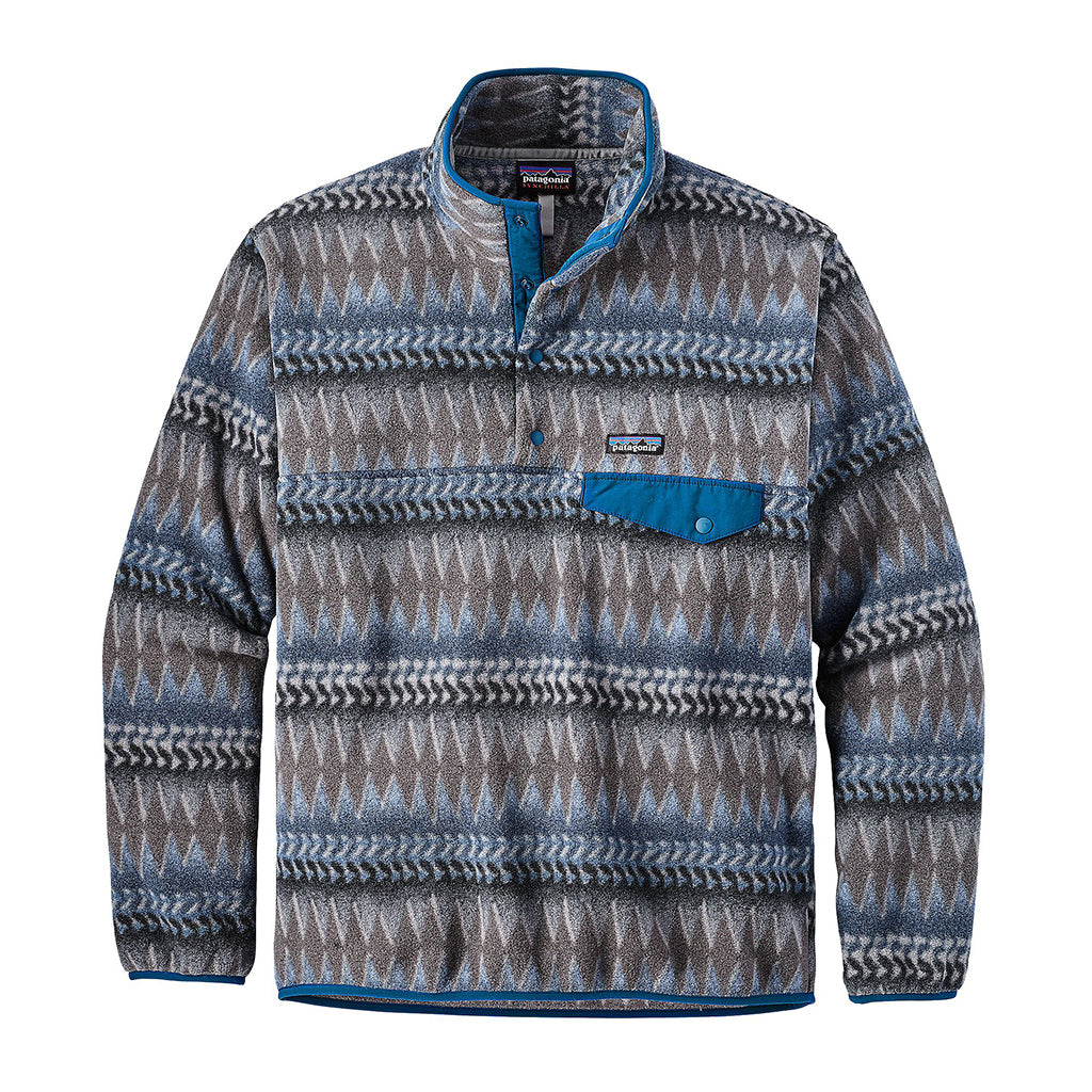 Patagonia | Men's Lightweight Synchilla® Snap-T® Fleece Pullover - Tide