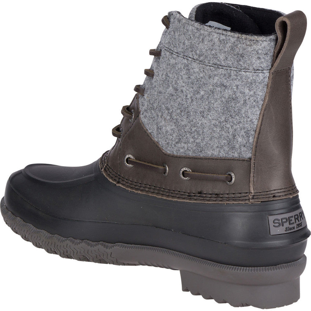 sperry grey wool duck boots