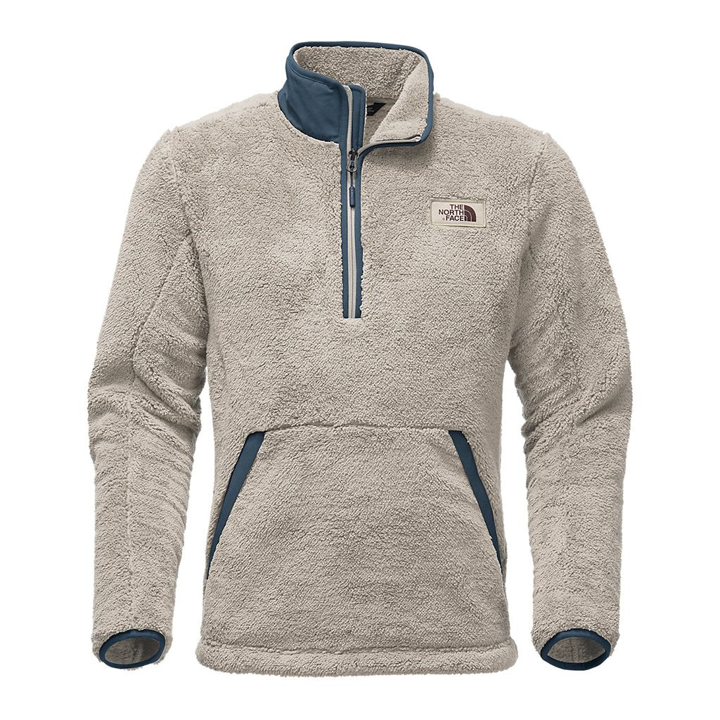 north face sherpa pullover mens