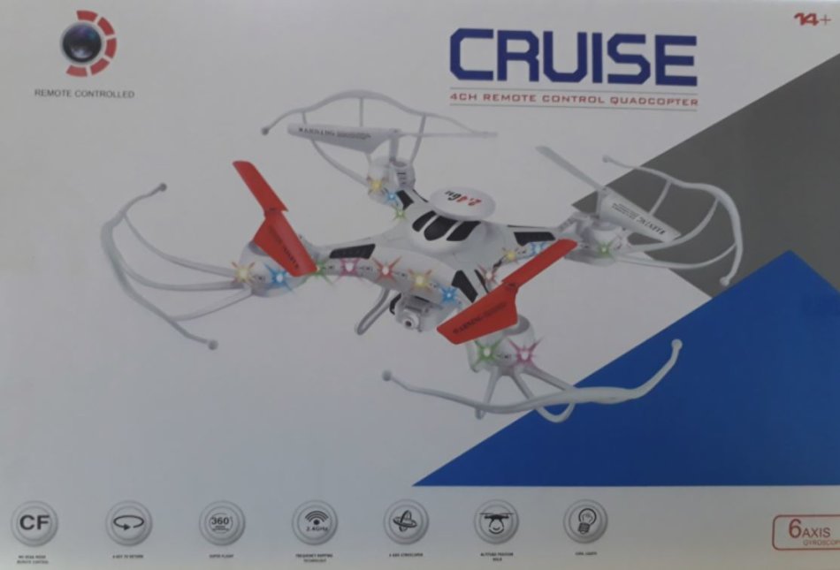 cruise 4ch remote control quadcopter