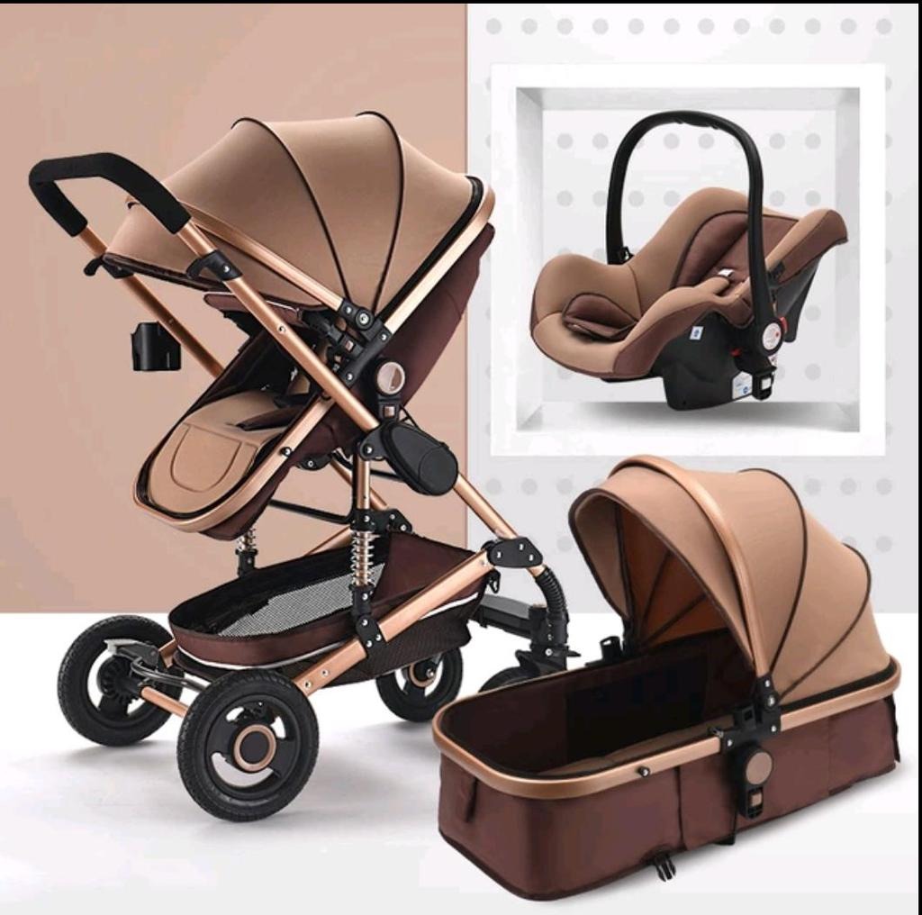 baby buggy with car seat