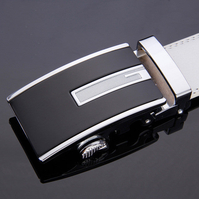 Belts & Belt Buckles - Leather Automatic Buckle Formal Belt - White for sale in Johannesburg (ID ...