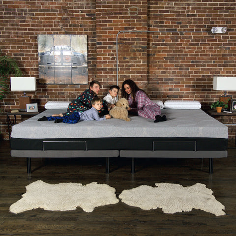gel-memory-foam-family-size-mattress-bed-frames-room-sharing-baby-sleeps-Texarkana-made-in-Texas-USA