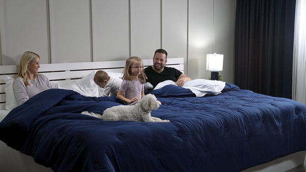 biggest-king-size-bed-more-room-to-sleep-cooling-gel-wyoming-king-quality-time-family-movie-night