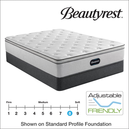 beautyrest br800 plush pillow top