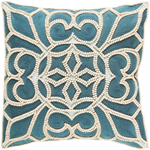 beaded pillow