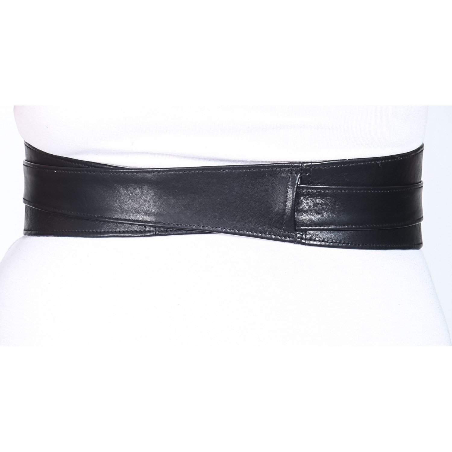 black waist sash