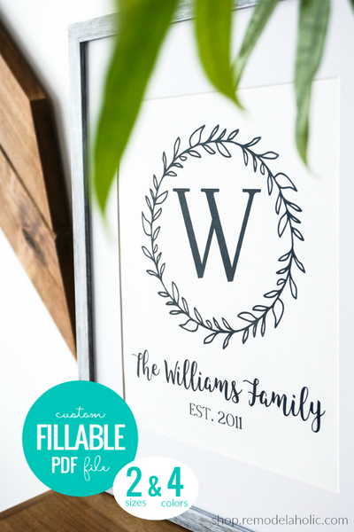 Featured image of post Design Family Name Art - Our original stacked stone art can be personalized with family names, wedding names and date or ordering:in notes at checkout include: