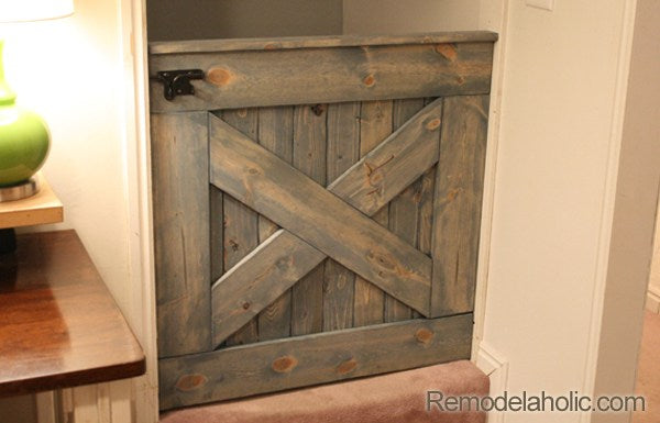 DIY Barn Door Baby Gate Woodworking Plan + Dutch Door 