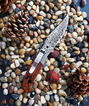 Handmade Damascus Steel Steak Knives Set – The Bowie Knife