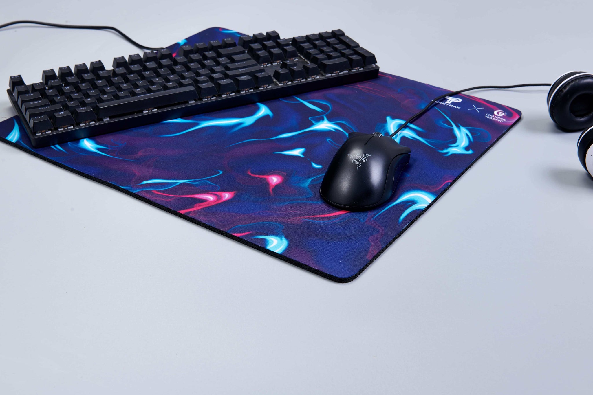 teal mouse pad