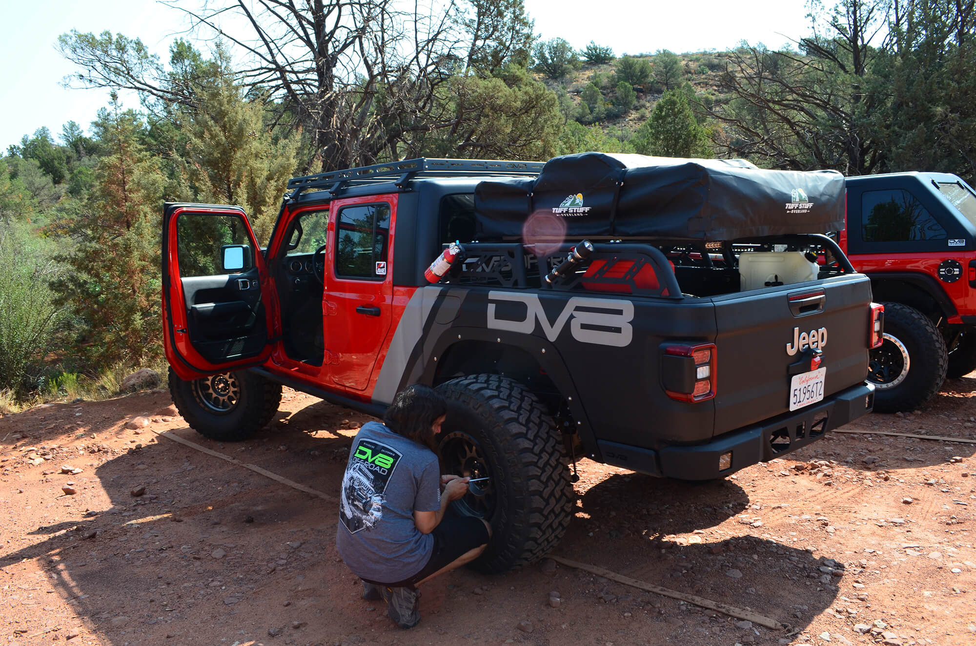 Airing Down Jeep Tires