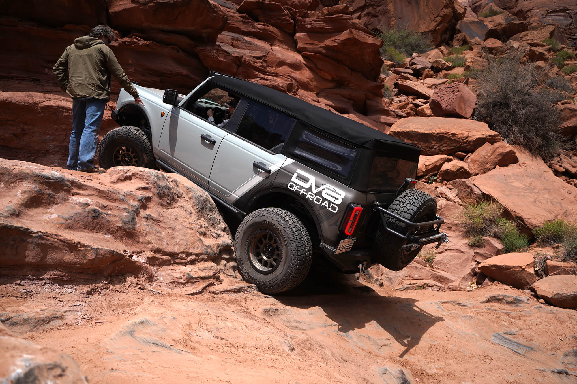 Ford Bronco Rock Sliders in Action