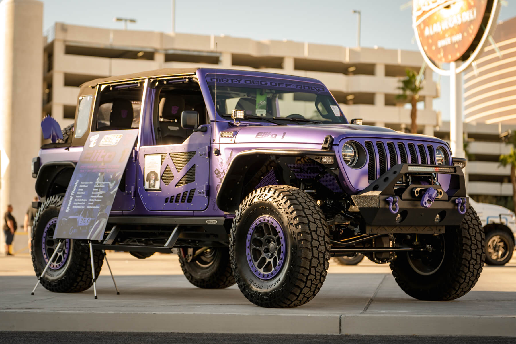 Dirty Dog SEMA Wrangler Build