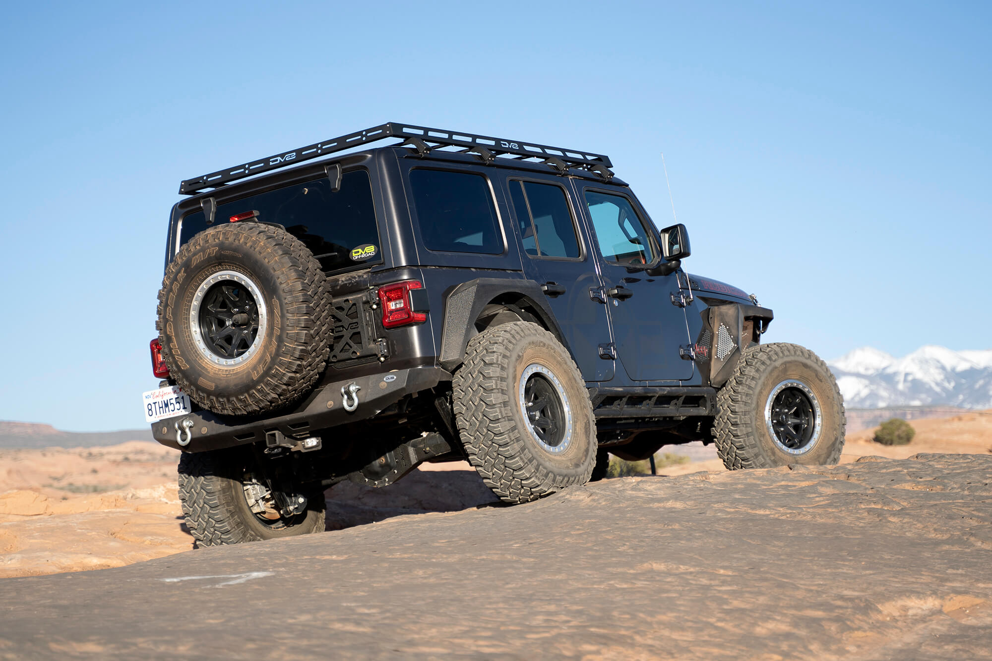 Jeep Wrangler on Fins N' Things Trail