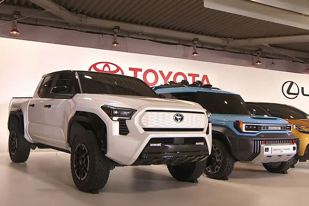 Toyota Unveils Future EV Truck and Mini FJ