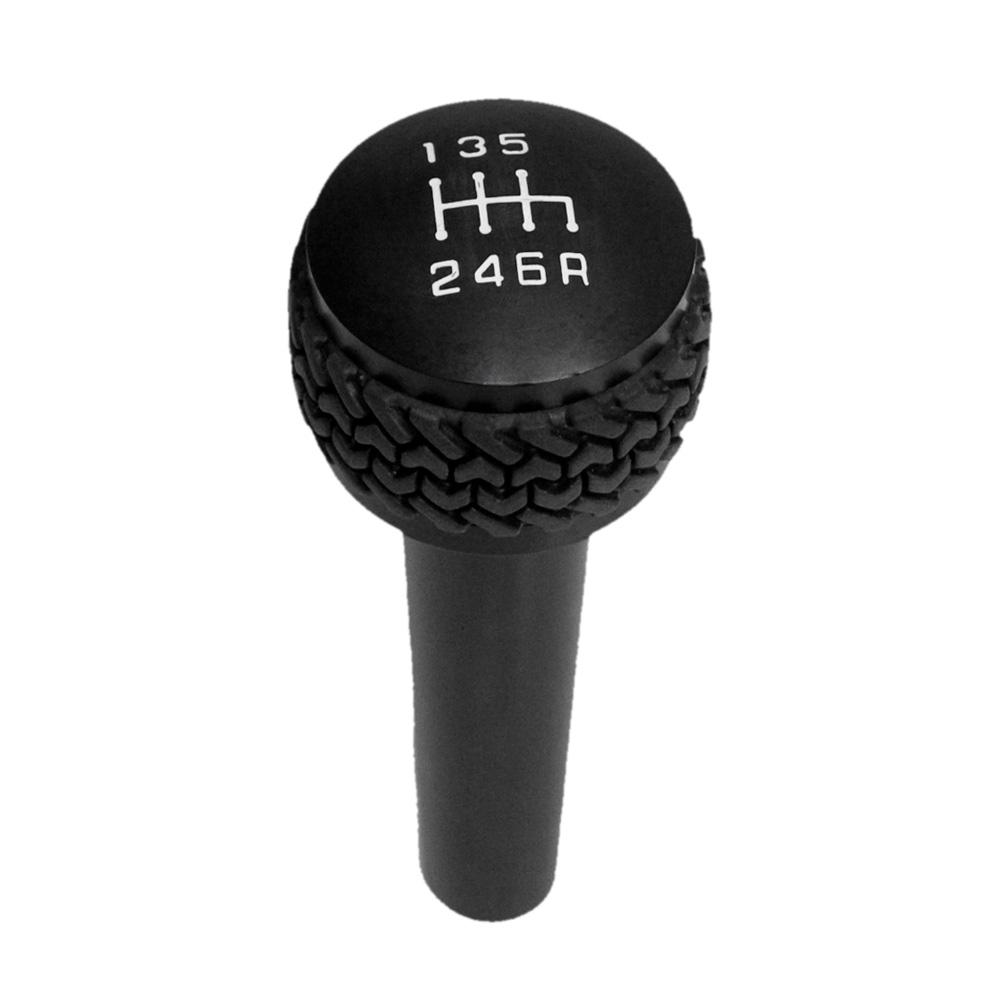 Jeep Wrangler TJ & JK 6-Speed Shift Knob in Black — DV8 Offroad