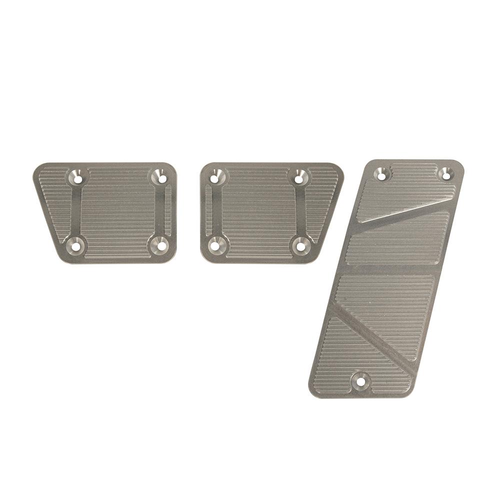 Jeep Wrangler JK 3-Piece Pedal Covers for Manual Trans | DV8 Offroad
