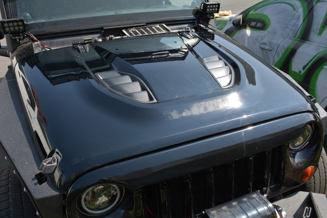 Jeep Wrangler JK 10th Anniversary Hood — DV8 Offroad