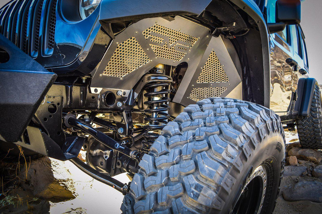 Jeep Wrangler JK/JL/JT  Front Hydraulic Bumpstops | DV8 Offroad