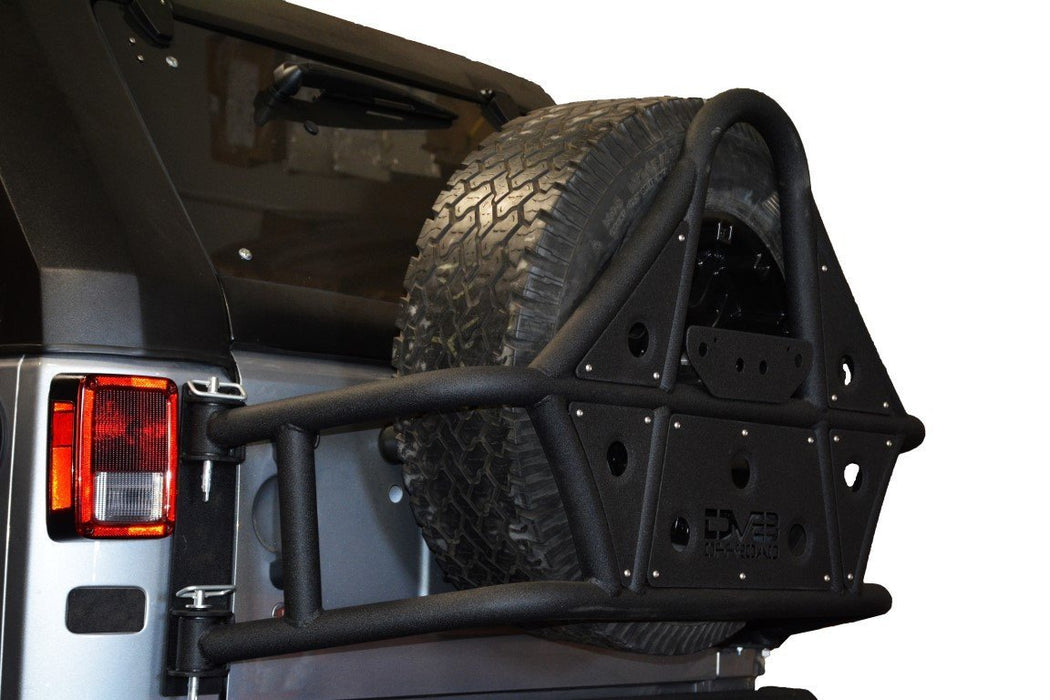 Jeep Wrangler JK Body Mount Tire Carrier TC-1 | DV8 Offroad