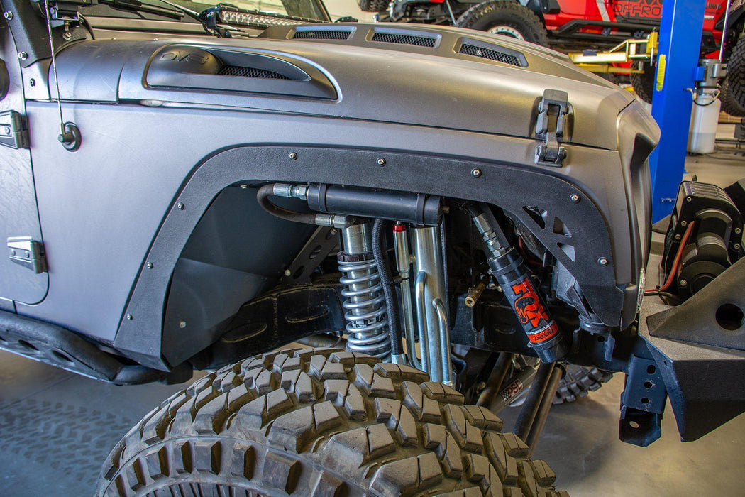 Jeep Wrangler JK Fender Flares Delete Kit | Front & Rear — DV8 Offroad