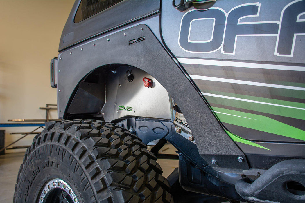 Jeep Wrangler JK Fender Flares Delete Kit | Front & Rear — DV8 Offroad