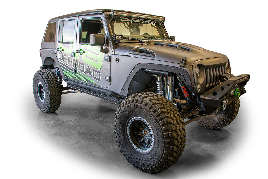 Jeep Wrangler JK Fender Flares Delete Kit | Front & Rear — DV8 Offroad