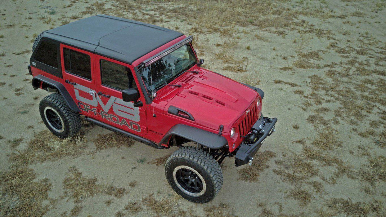 Jeep Wrangler JK Heat Dispersion Hood | DV8 Offroad