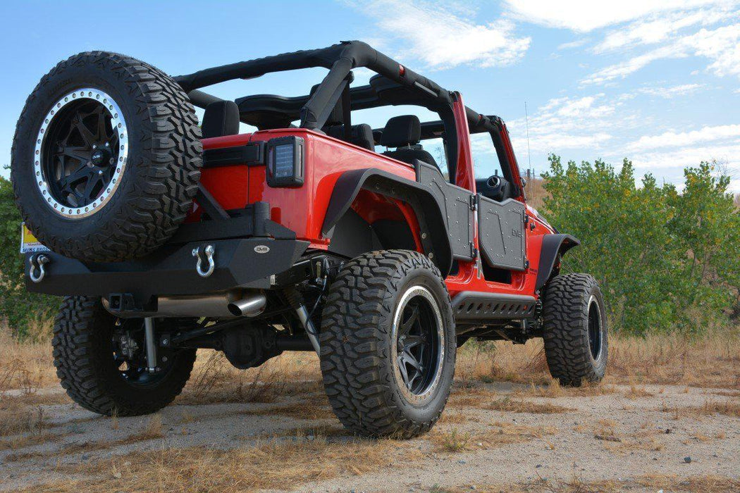 Jeep Wrangler JK Slim Fender Flares | Front & Rear — DV8 Offroad