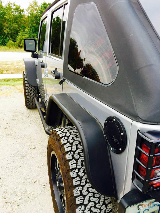 Jeep Wrangler JK Wide Fender Flares | Front & Rear — DV8 Offroad