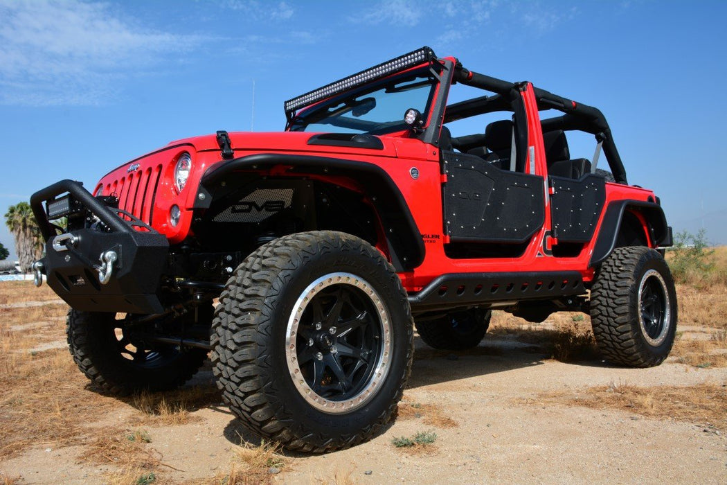 Jeep Wrangler JK Front Rock Doors | DV8 Offroad