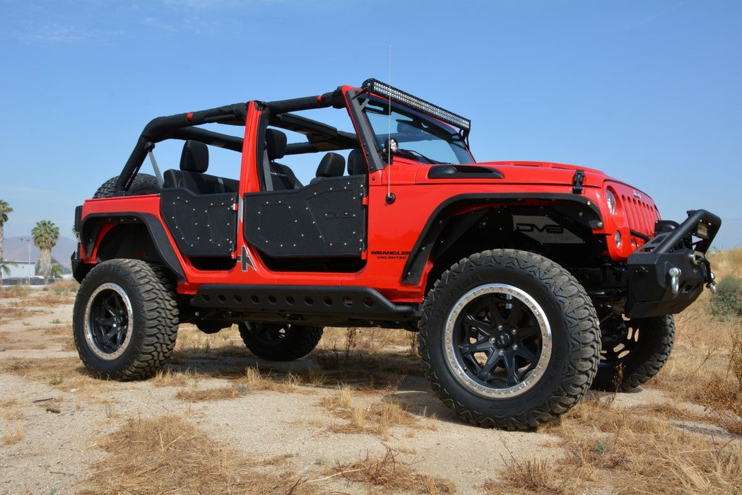 Jeep Wrangler JK Front Rock Doors | DV8 Offroad