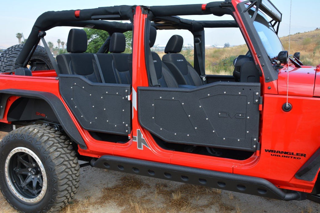 Jeep Wrangler JK Front Rock Doors | DV8 Offroad