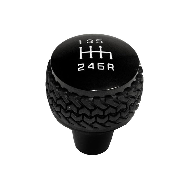 Jeep Wrangler JK 6-Speed Shift Knob Black | DV8 Offroad